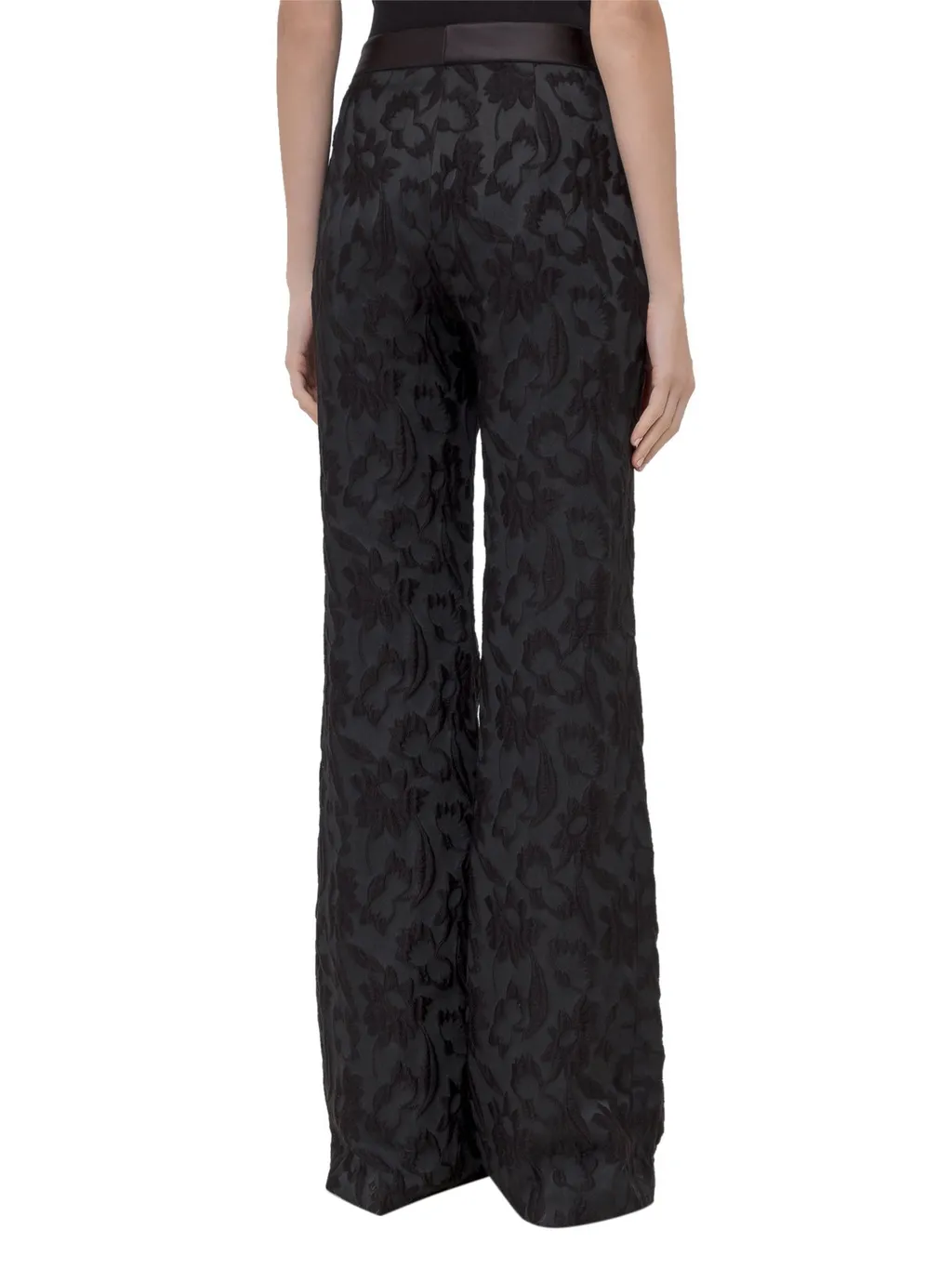 Bouras Patterned Wide Leg Pants
