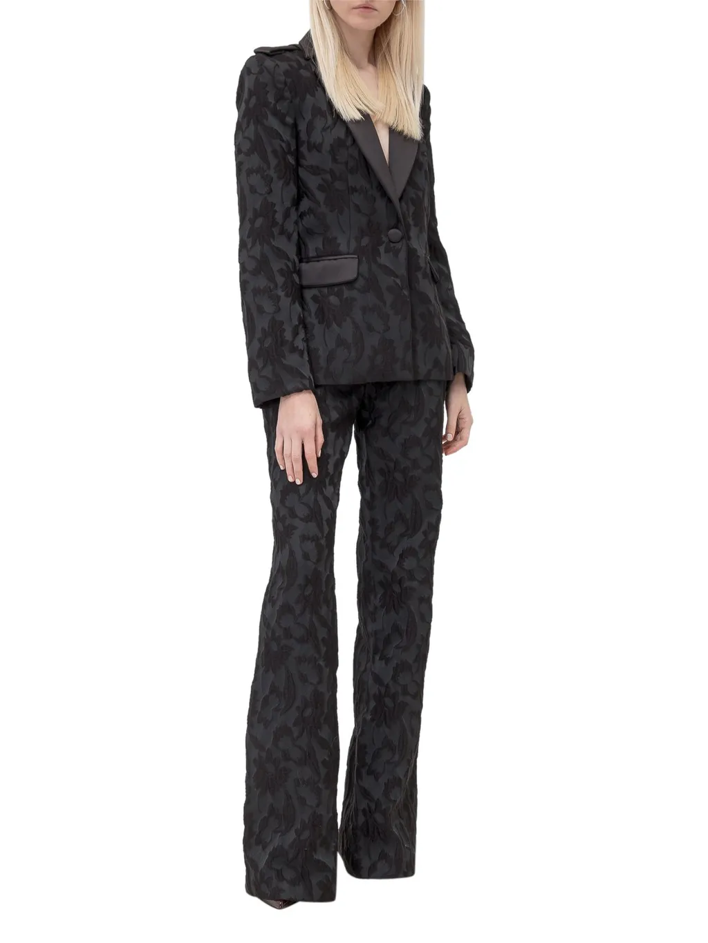 Bouras Patterned Wide Leg Pants