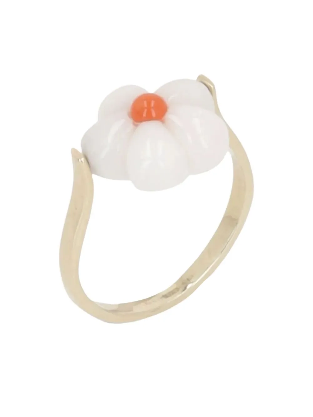 Daisy Coral Ring