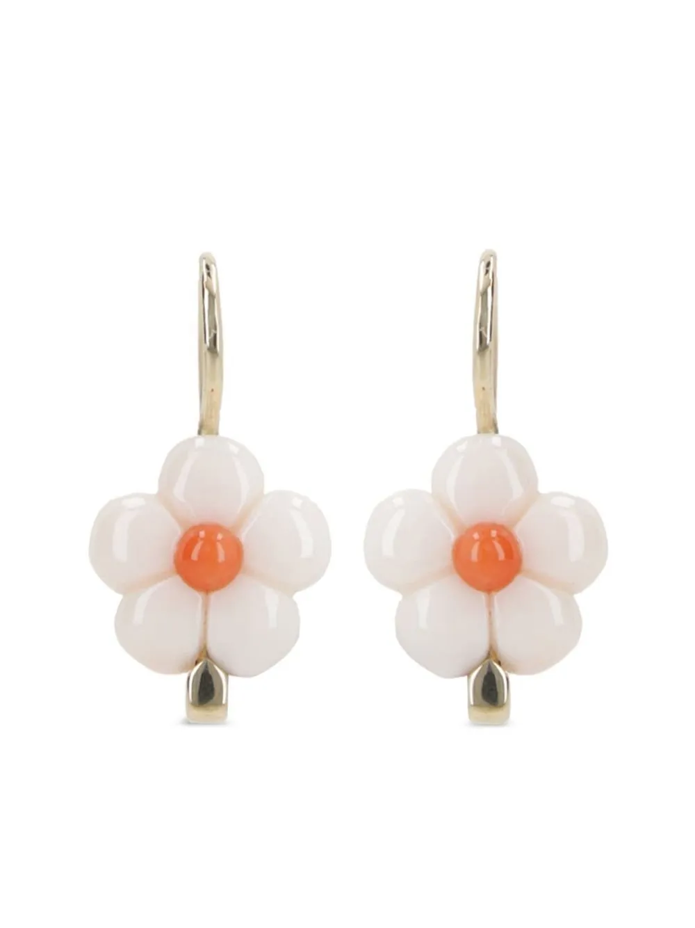Daisy Coral Earrings