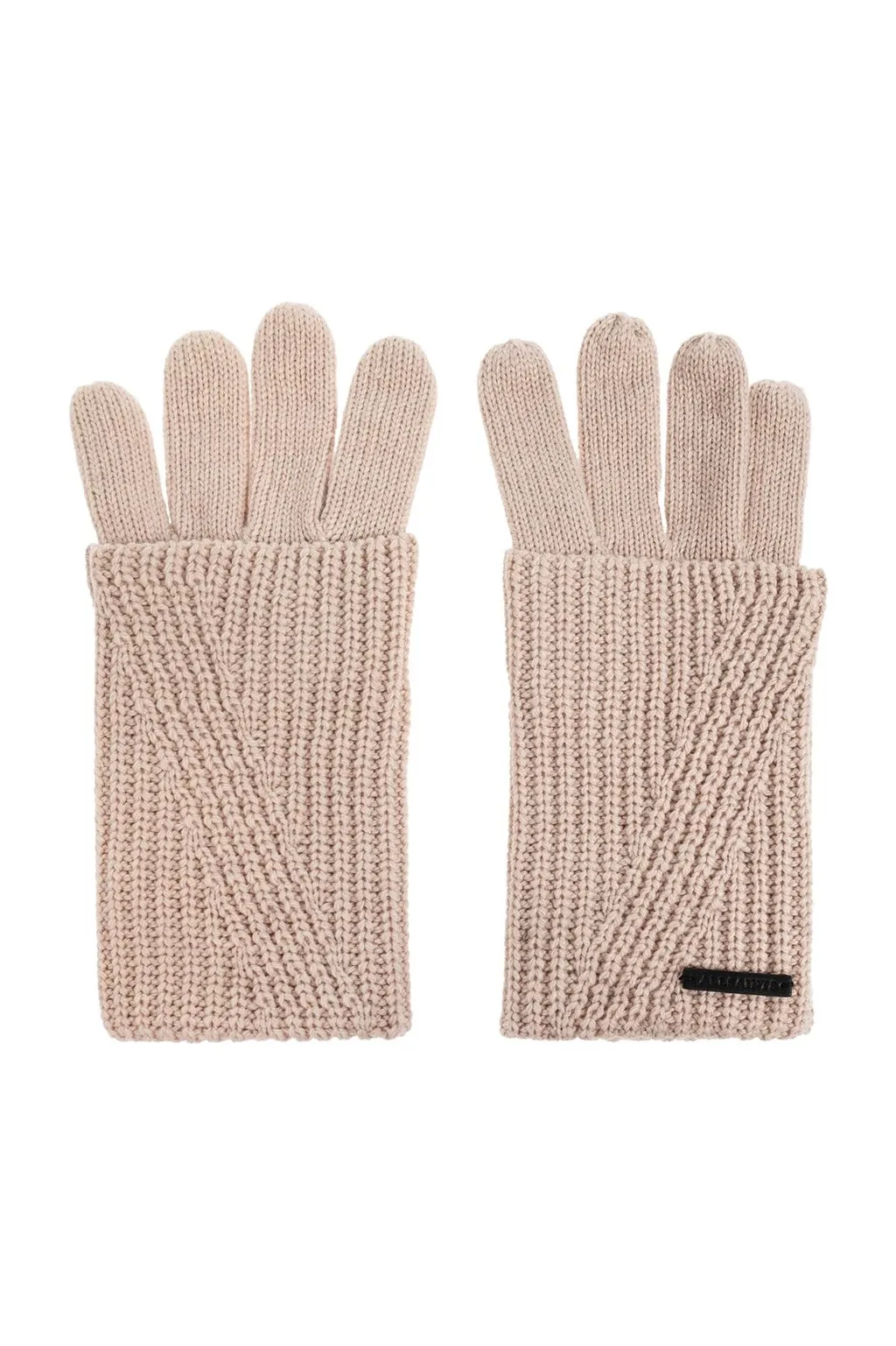 Ribbed Knit Gloves