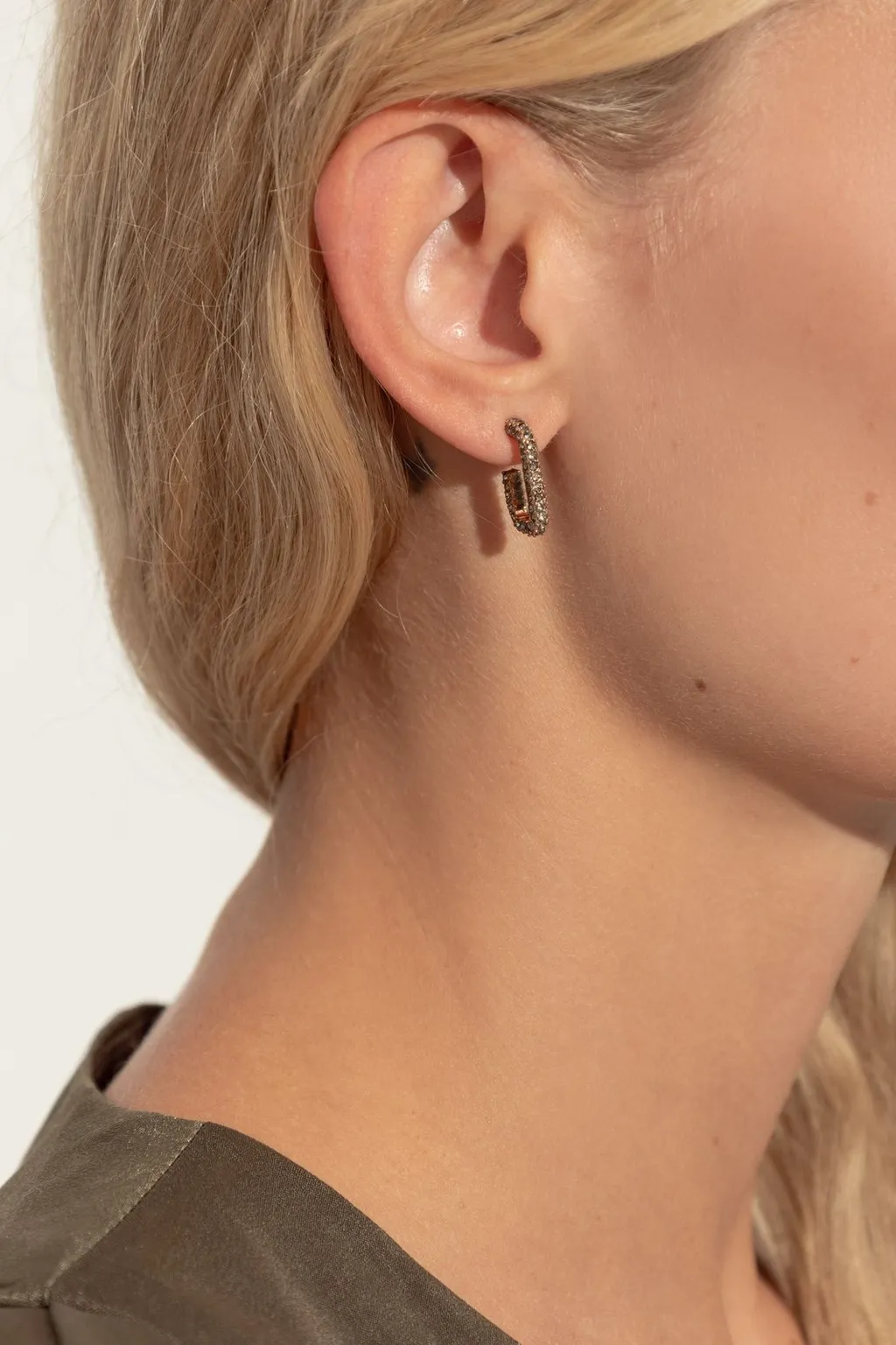 Crystal Embellished Earrings