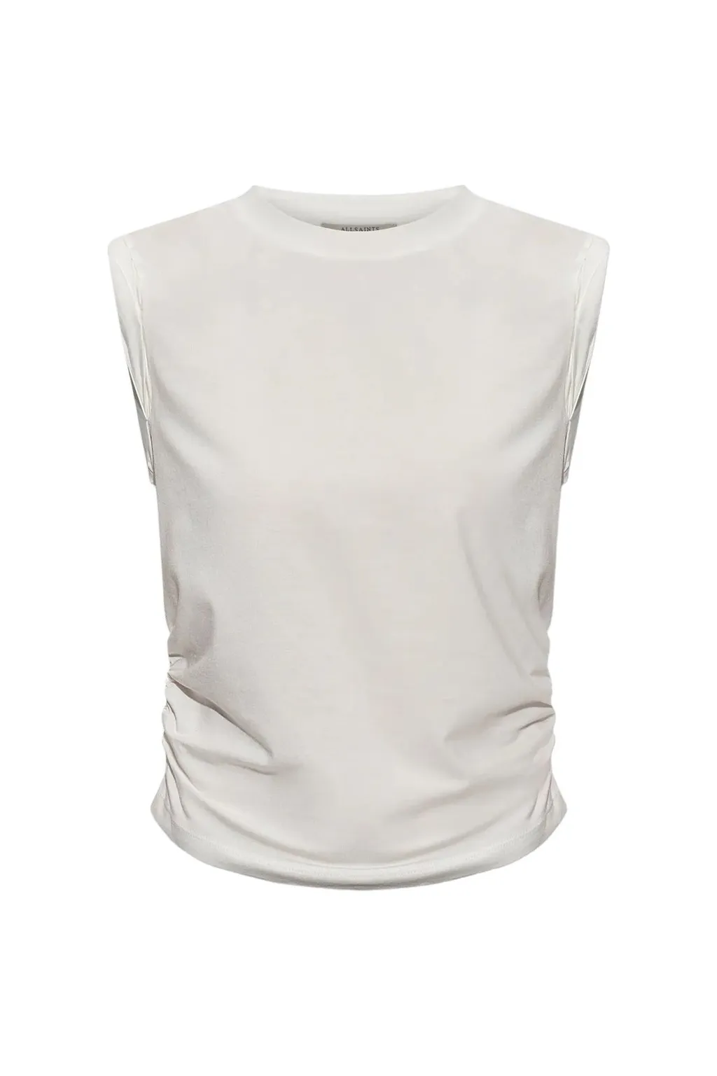 West Ruched Sleeveless Top