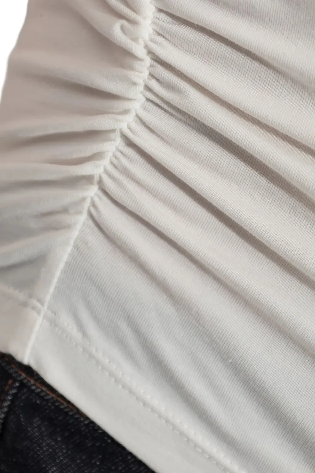 West Ruched Sleeveless Top