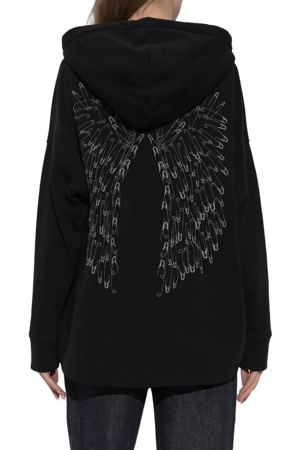 Pins Graphic Hoodie