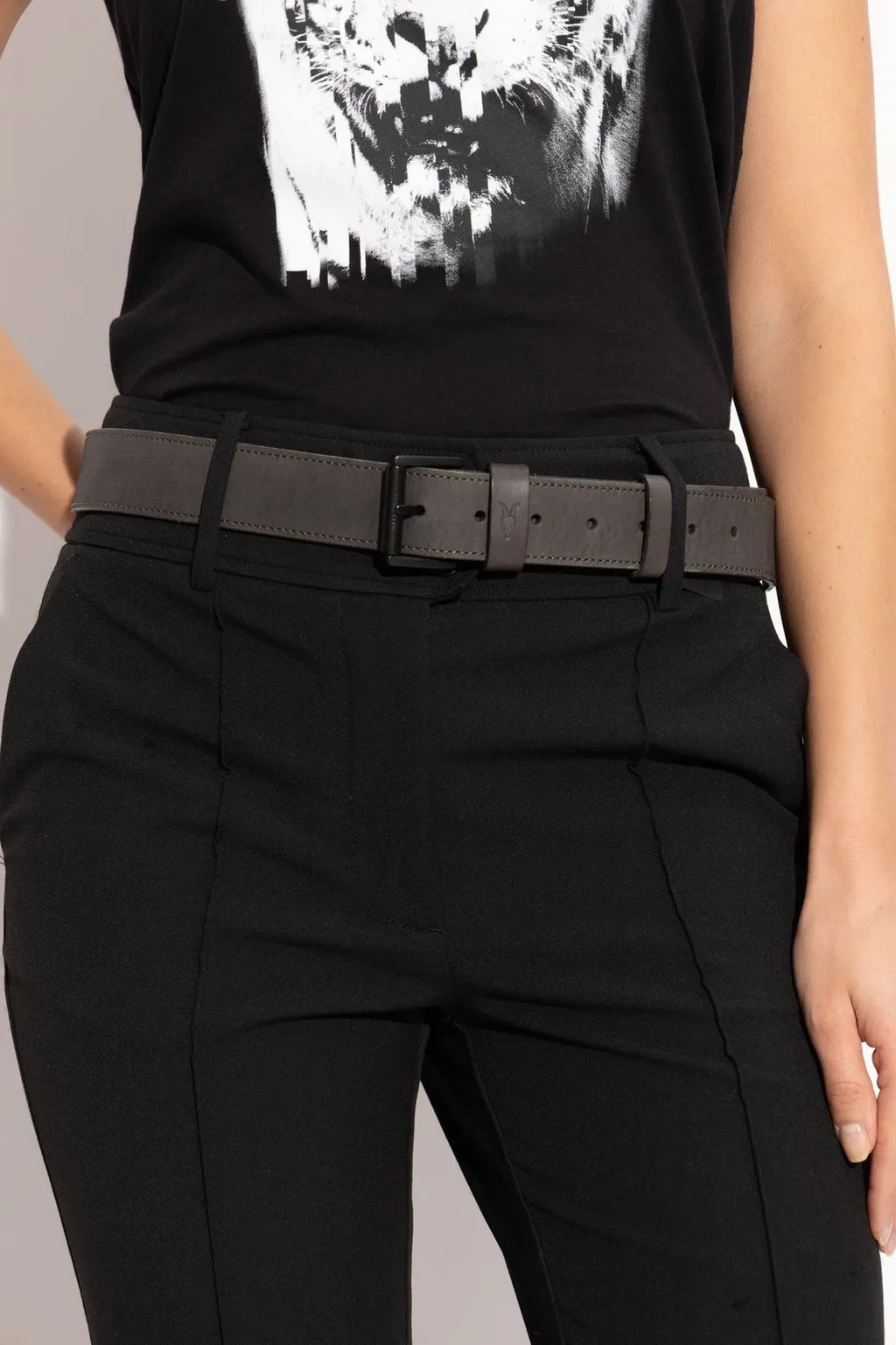 Buckle Leather Belt