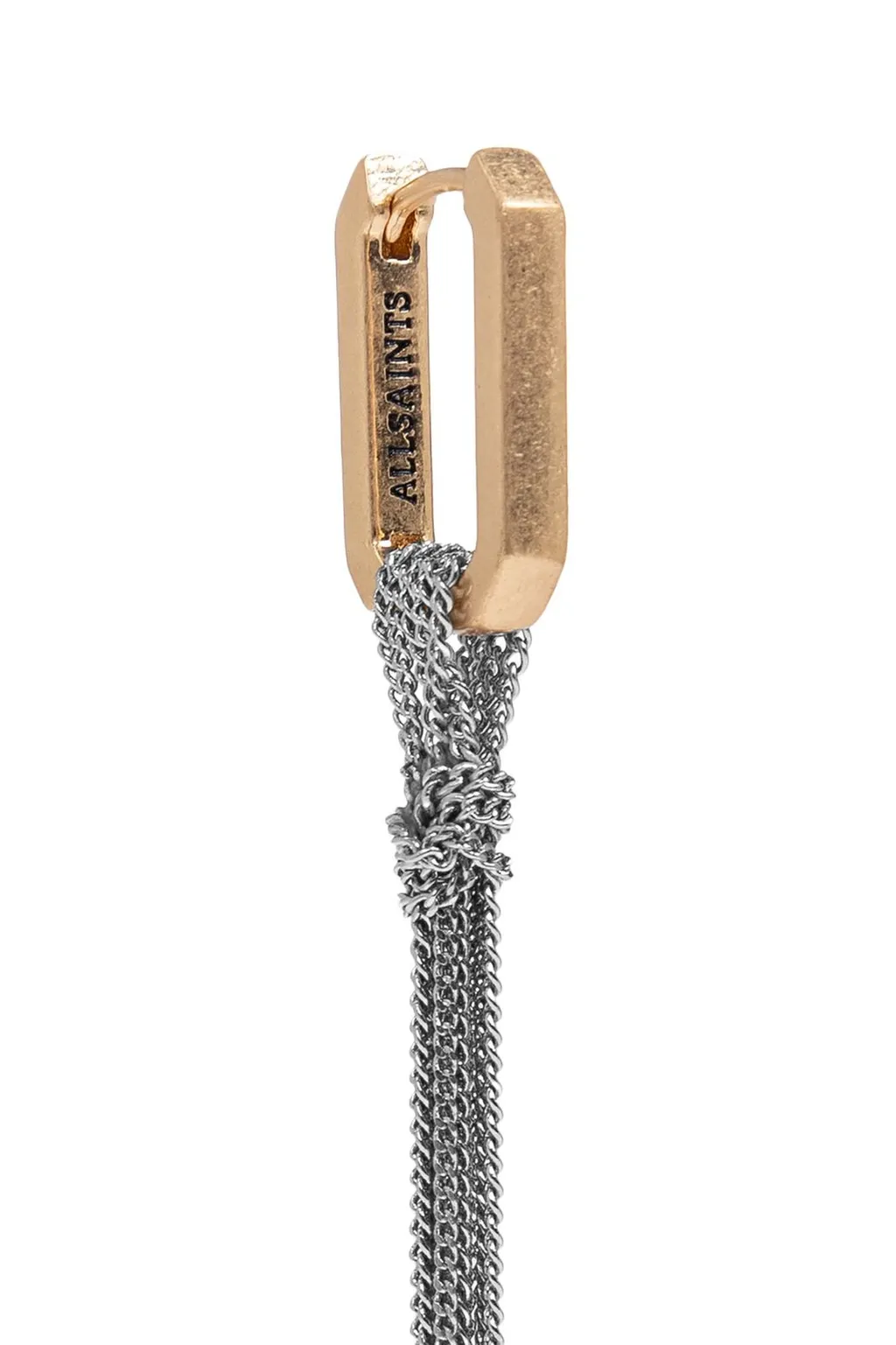Chain-Link Dangling Earrings