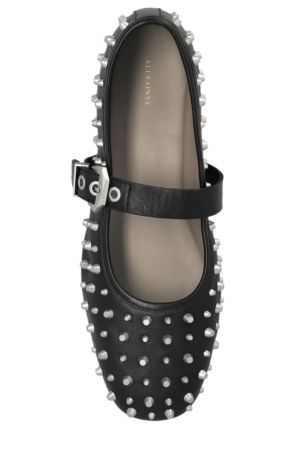 Holly Studded Flat Shoes