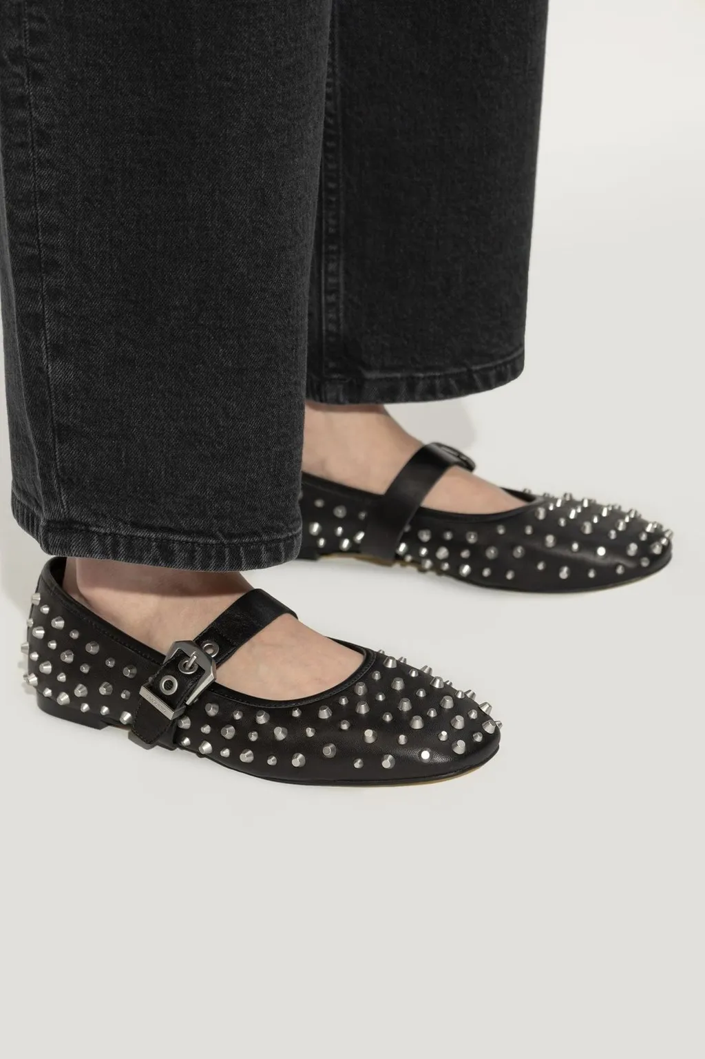 Holly Studded Flat Shoes