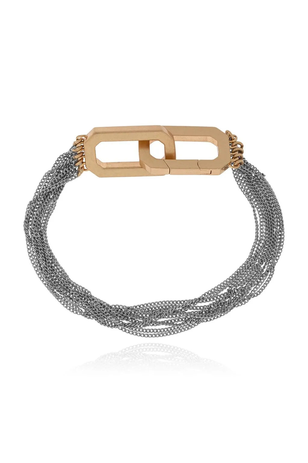 Chain-Link Brass Bracelet