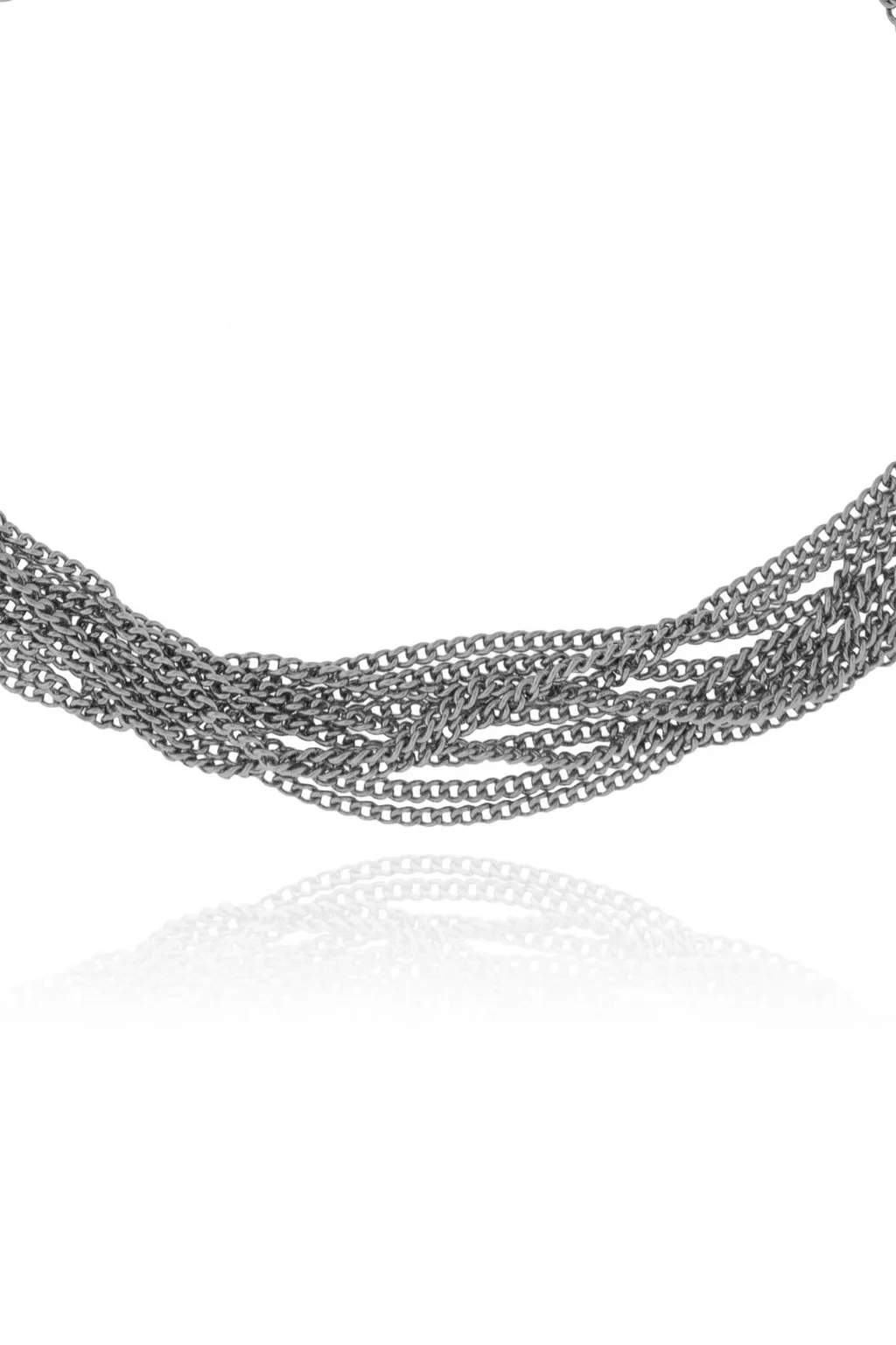 Chain-Link Brass Bracelet