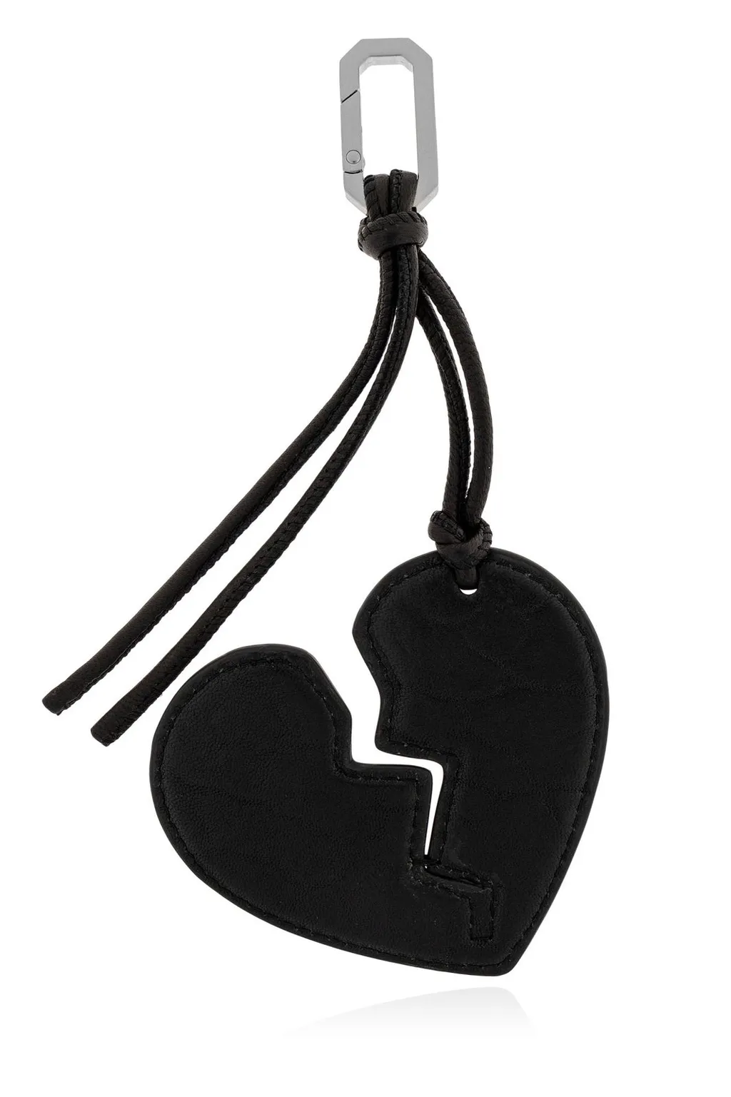 Heart-Shaped Bag Charm