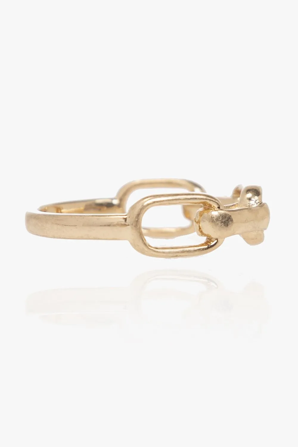Chain-Link Brass Rings