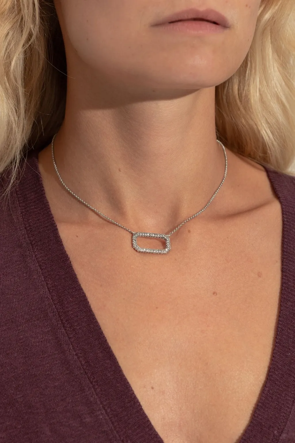 Crystal Pendant Necklace