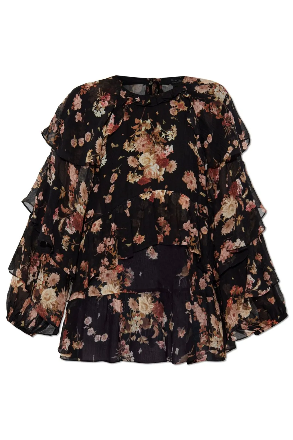 Lissie Ruffled Floral Top