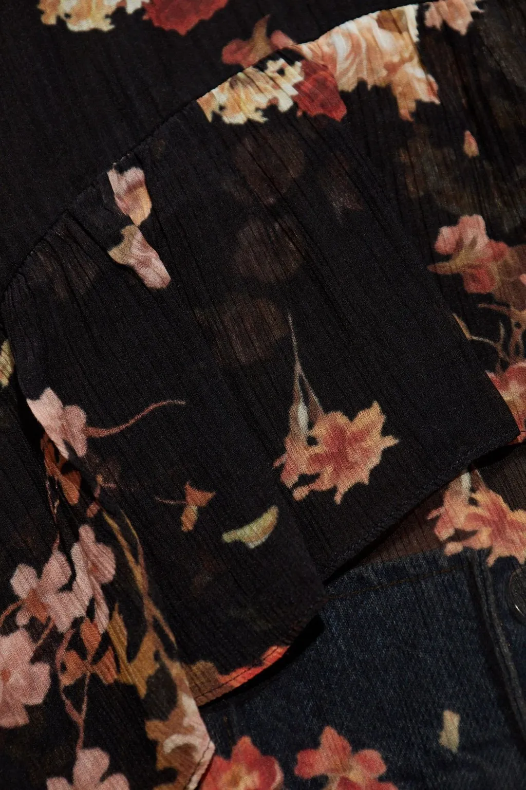 Lissie Ruffled Floral Top