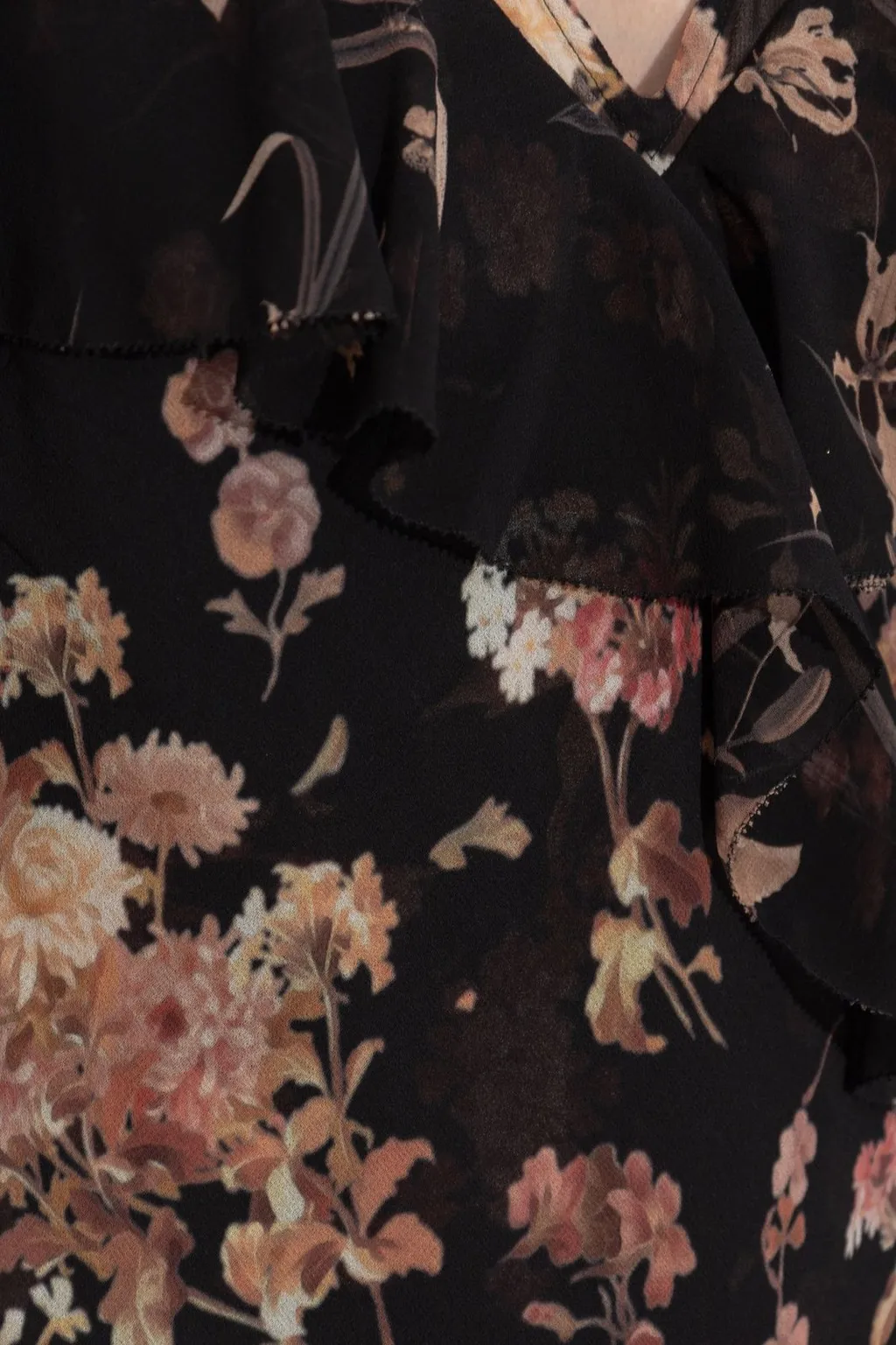 Fresca Floral Asymmetric Dress