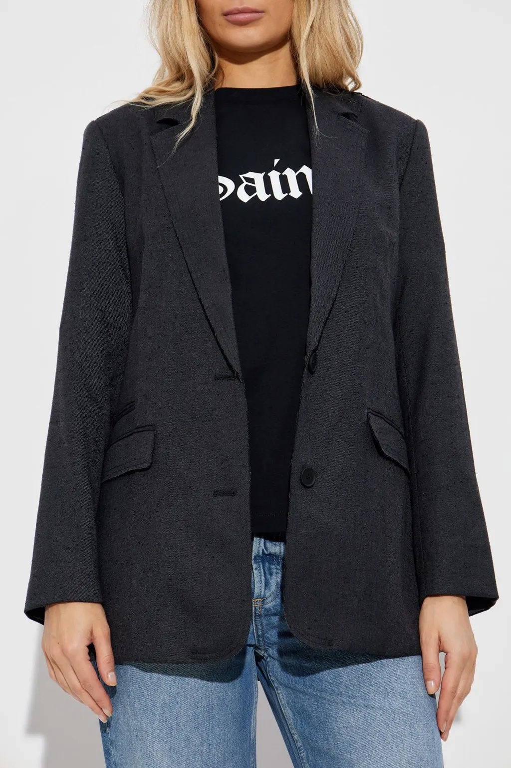 Essie Single-Button Blazer
