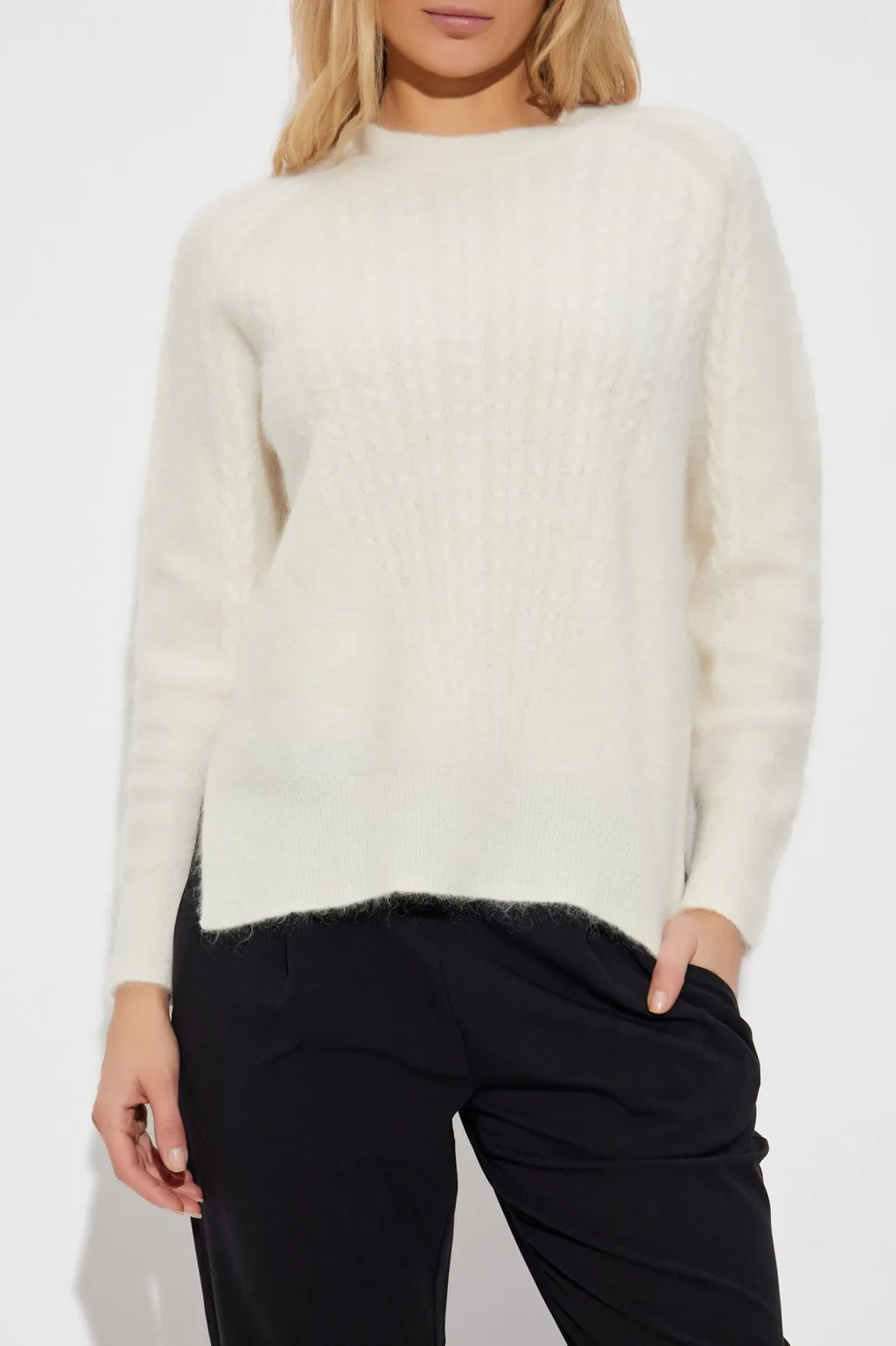 Cable-Knit Sweater