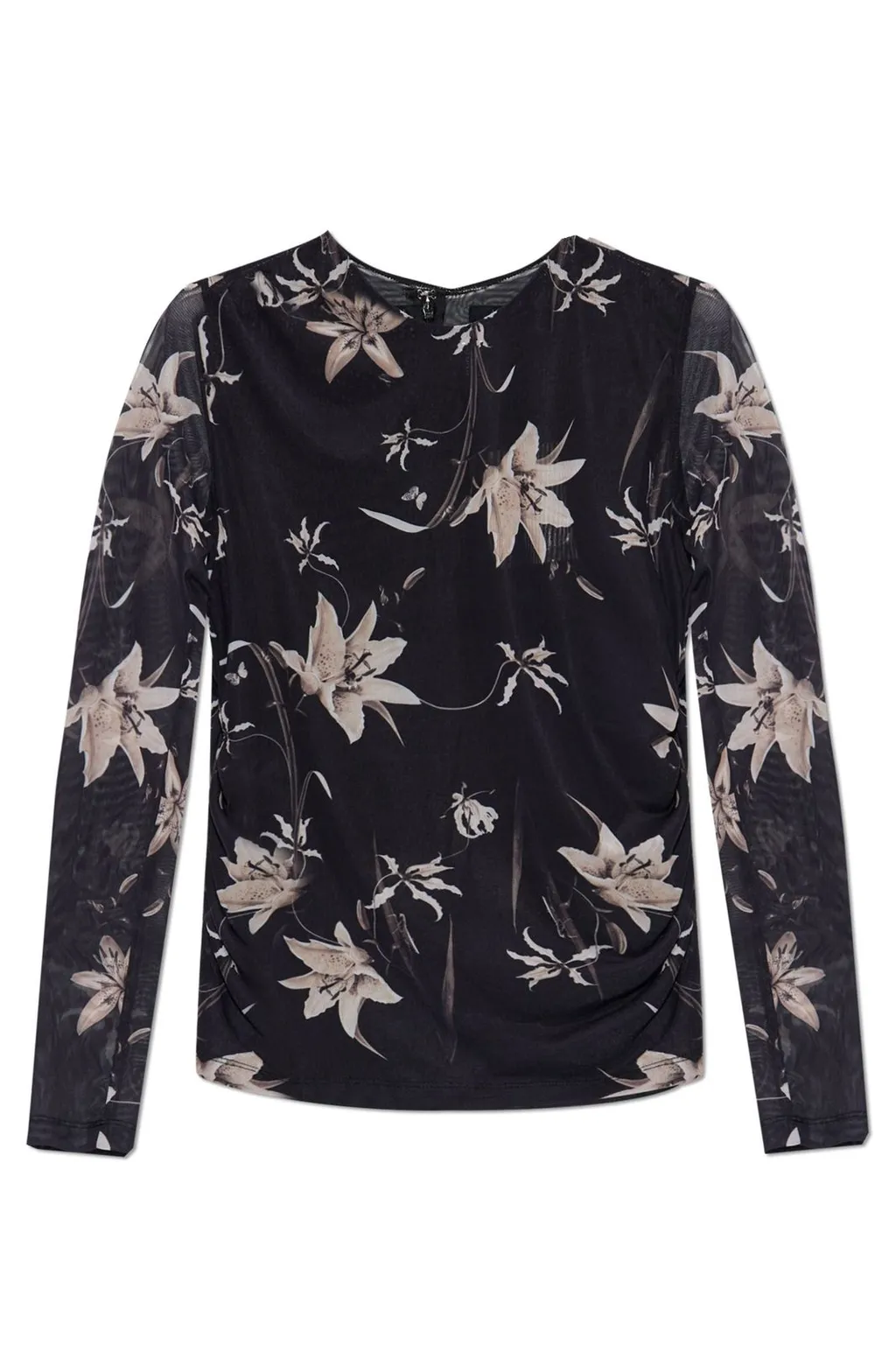 Caia Floral Mesh Top