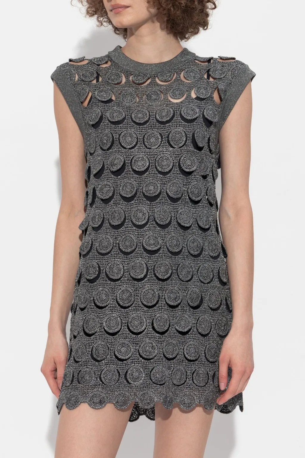 Iris Textured Mini Dress