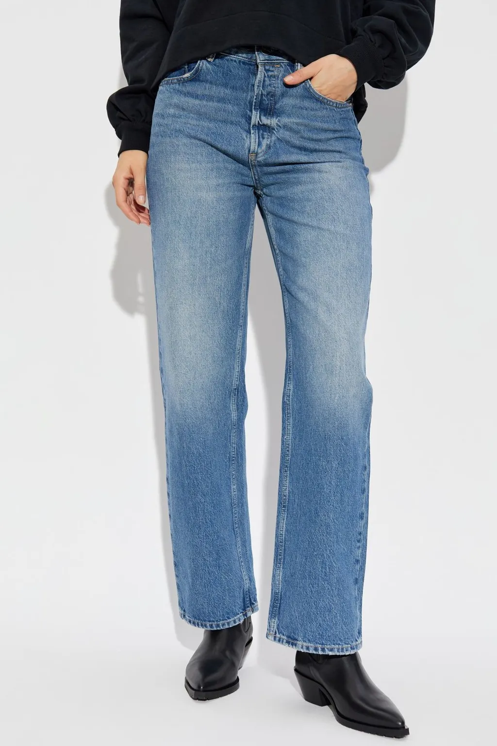Brooklyn Straight-Leg Jeans