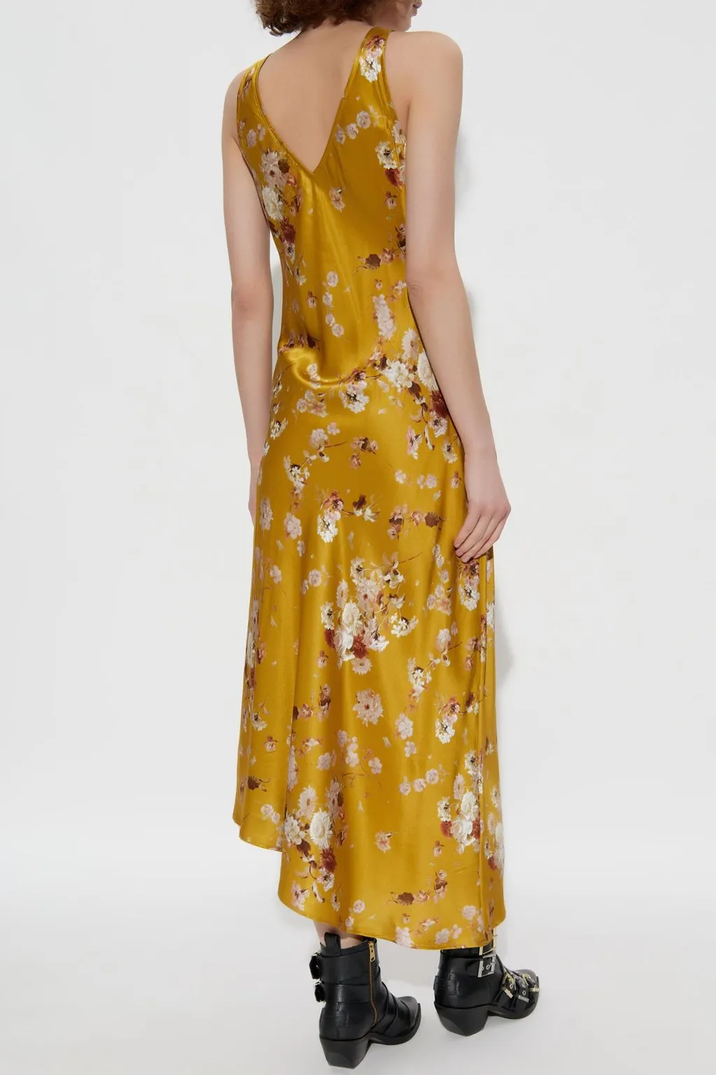 Alexi Ruched Floral Dress