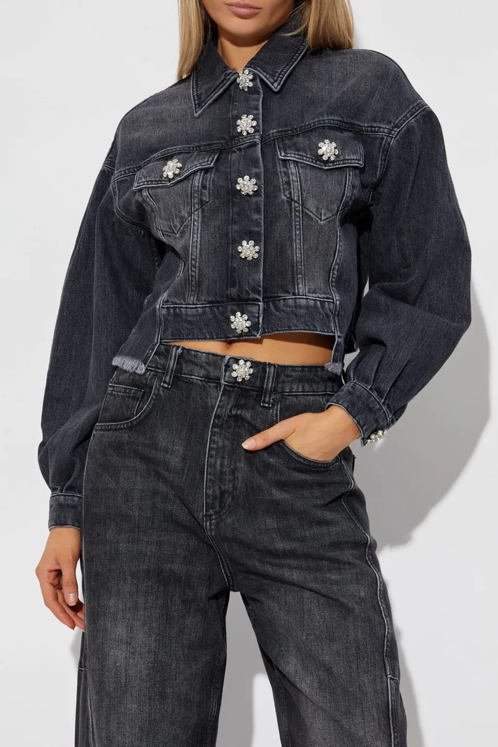 Beth Embellished Denim Jacket