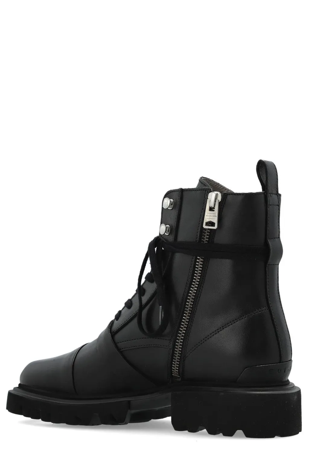 Tori Buckled Lace-Up Boots