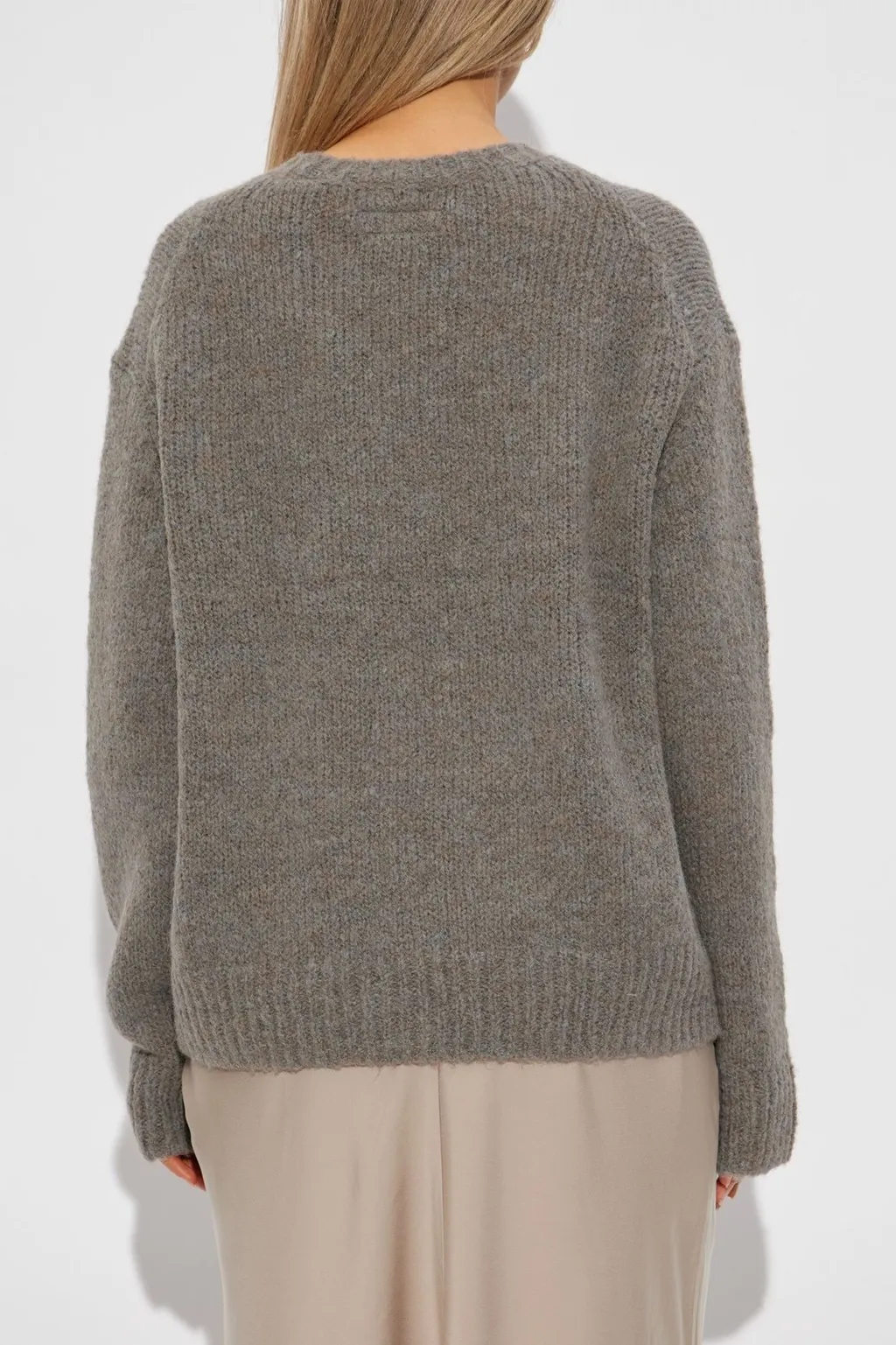 Message Distressed Knitwear
