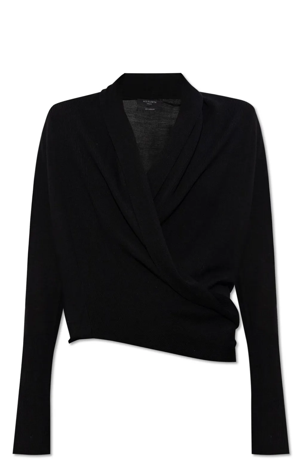 Draped Knit Top