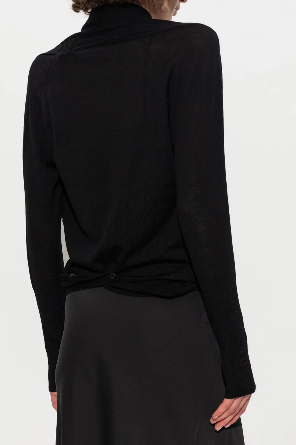 Draped Knit Top