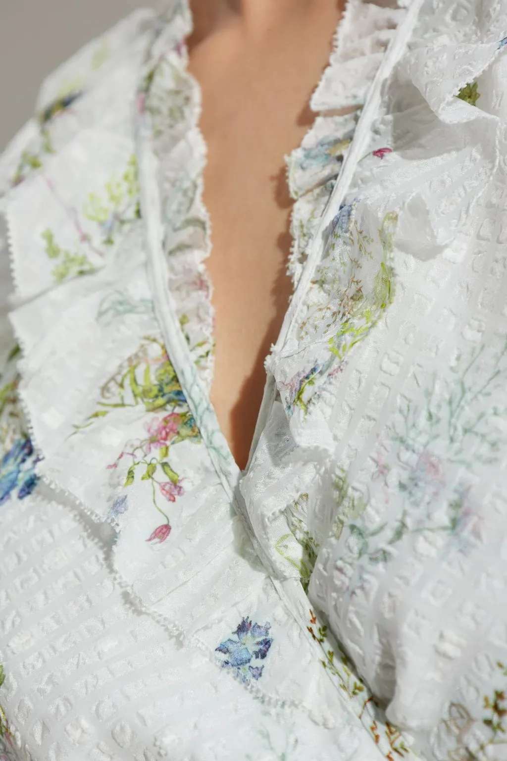 Floral Wrap Dress