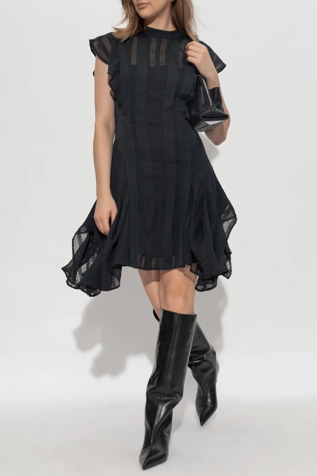 Flutter Sleeve Dress