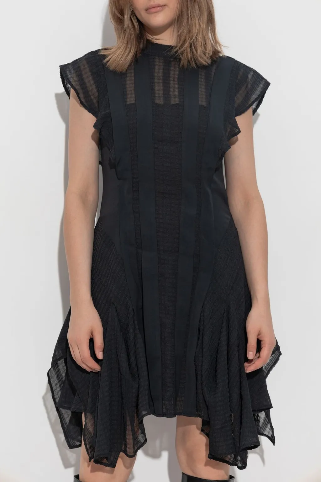 Flutter Sleeve Dress