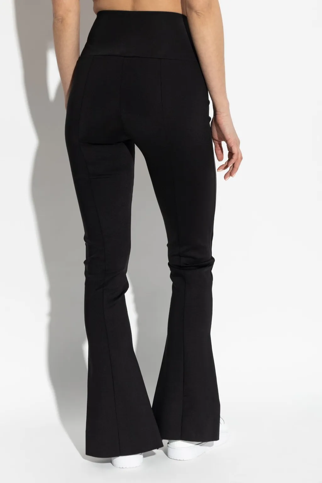 Flared High-Waist Pants
