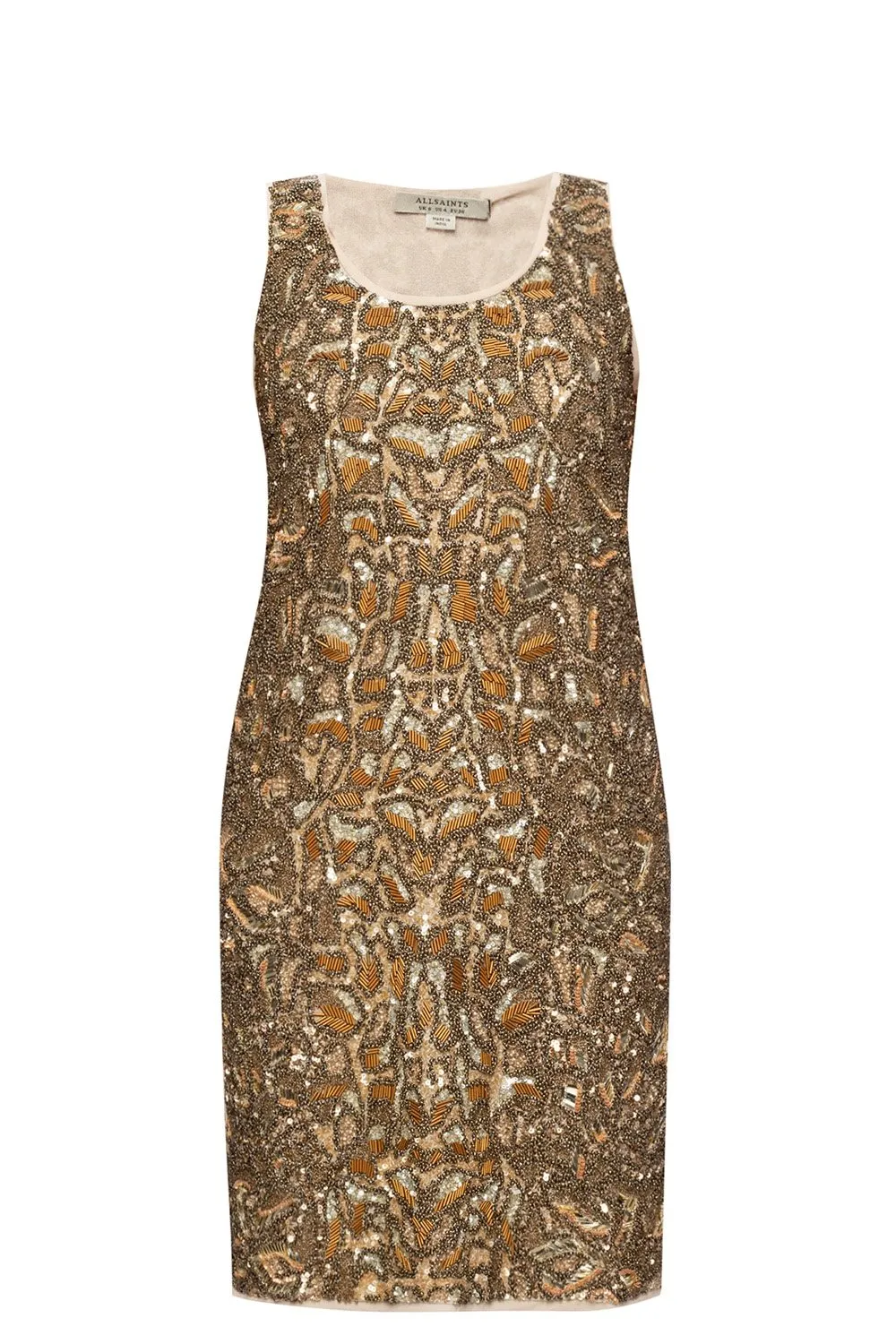 Embellished Sleeveless Dress