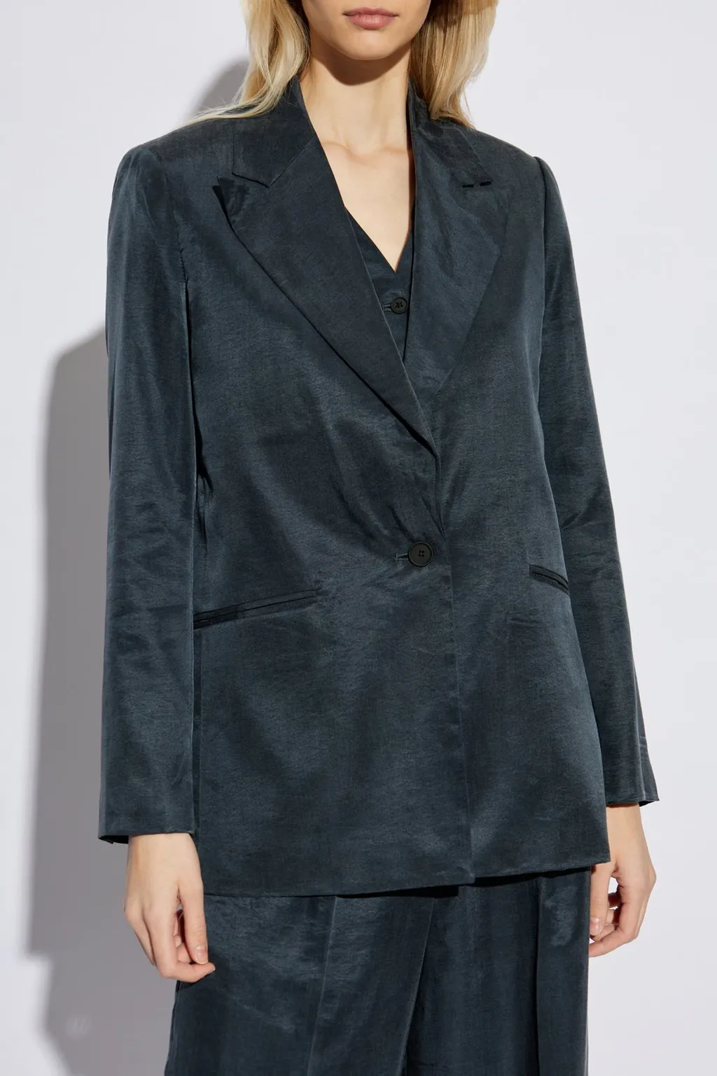 Tailored Single-Breasted Jacket