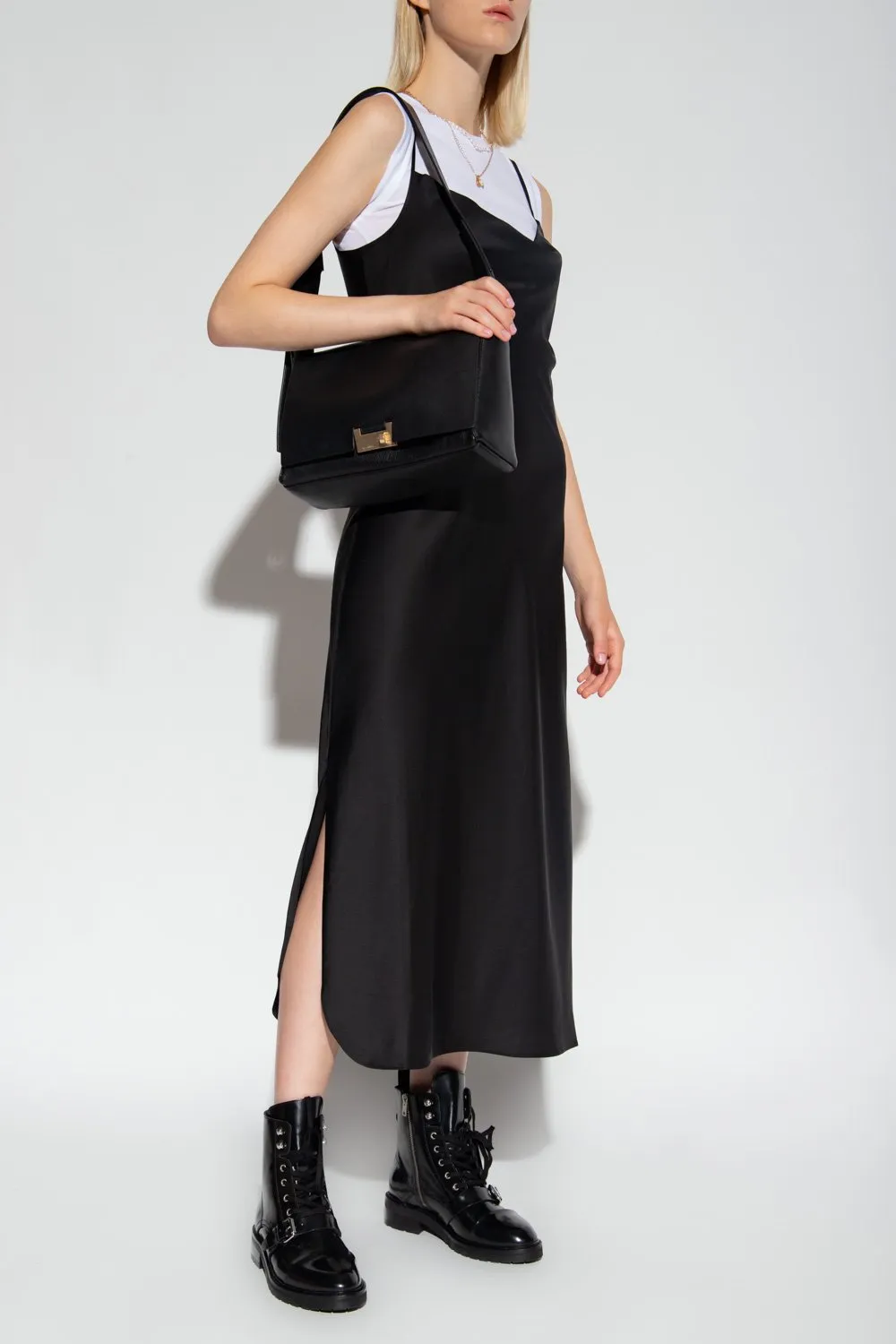 Elegant Slip Midi Dress
