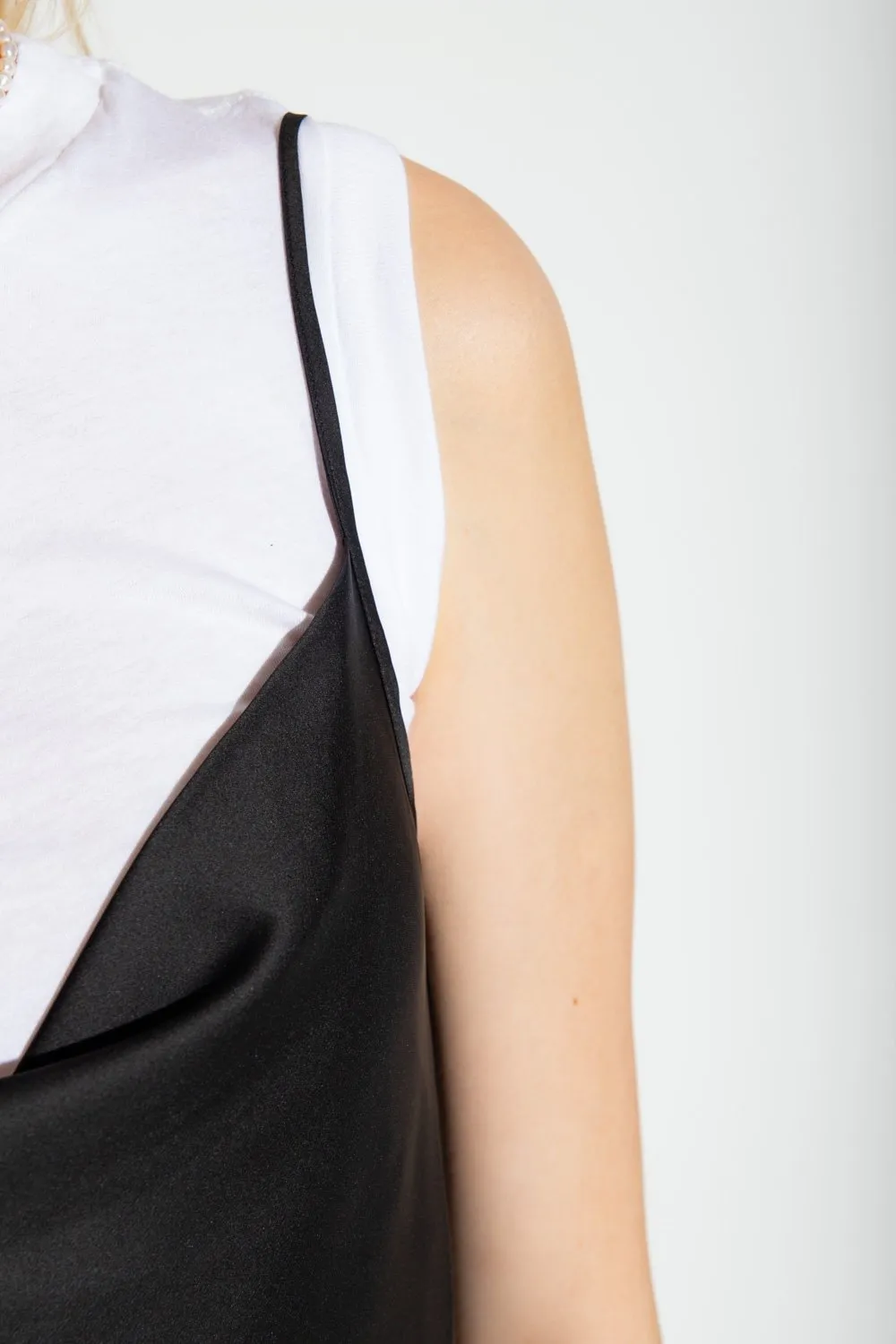 Elegant Slip Midi Dress