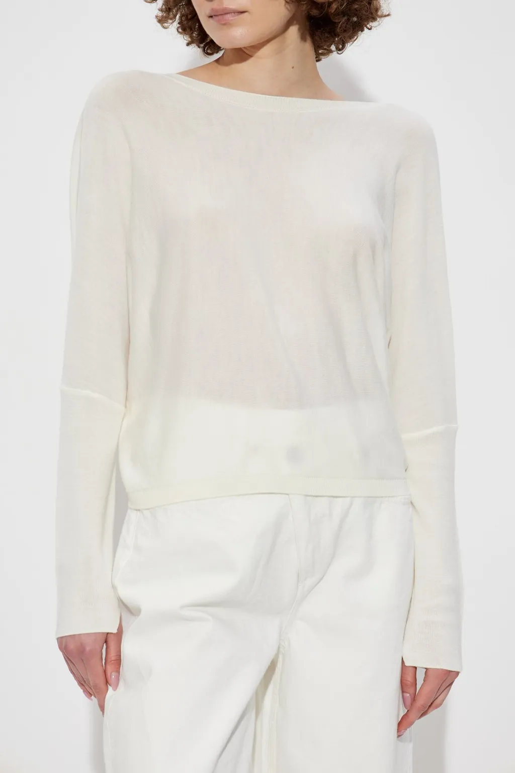 Draped Knit Sweater