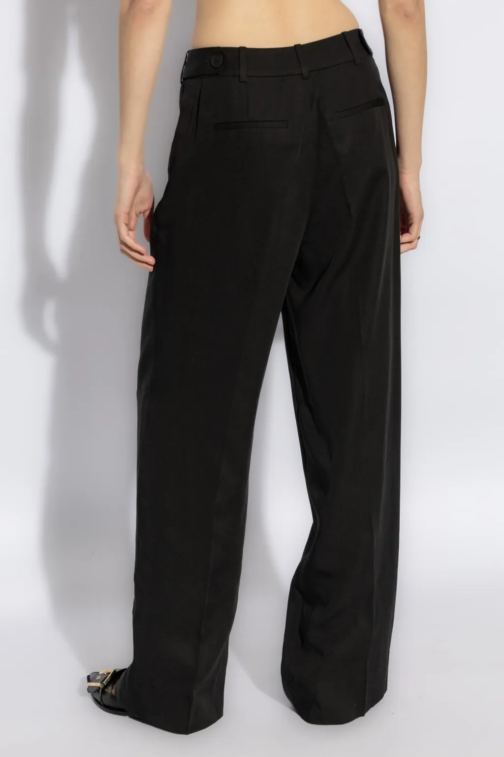 Tailored Wide-Leg Pants