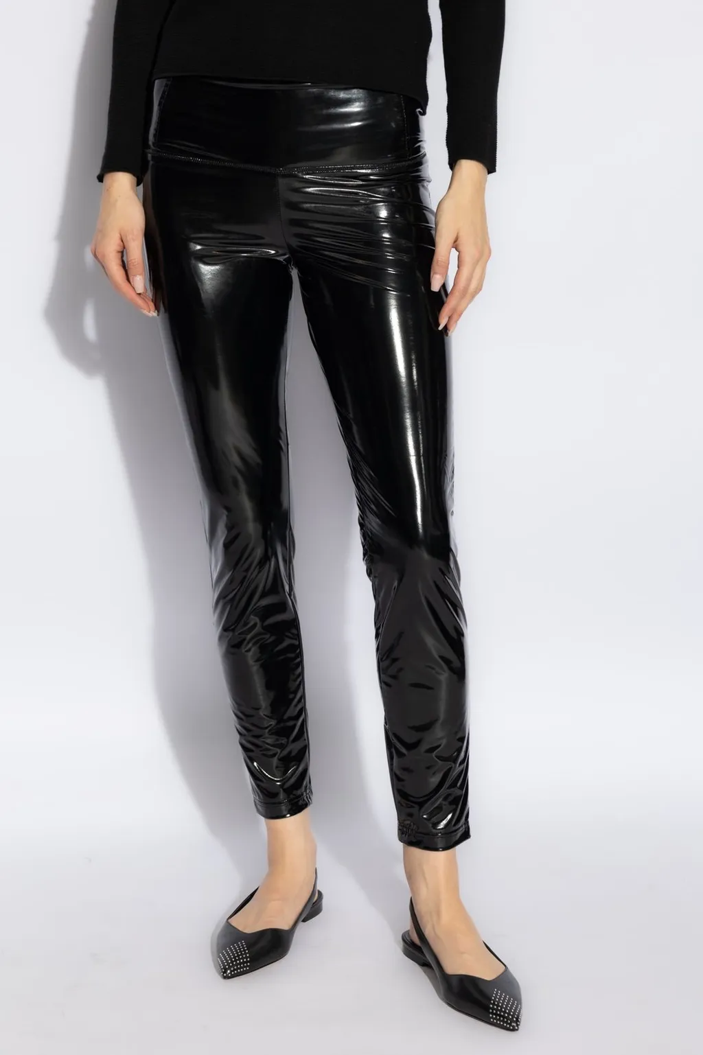 High-Shine Skinny Pants