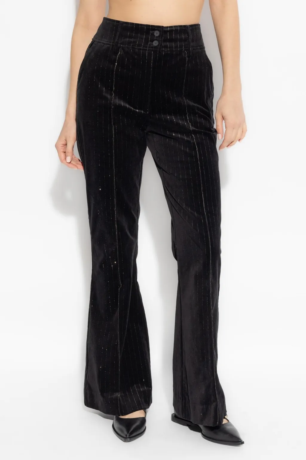 Tailored Pinstripe Pants
