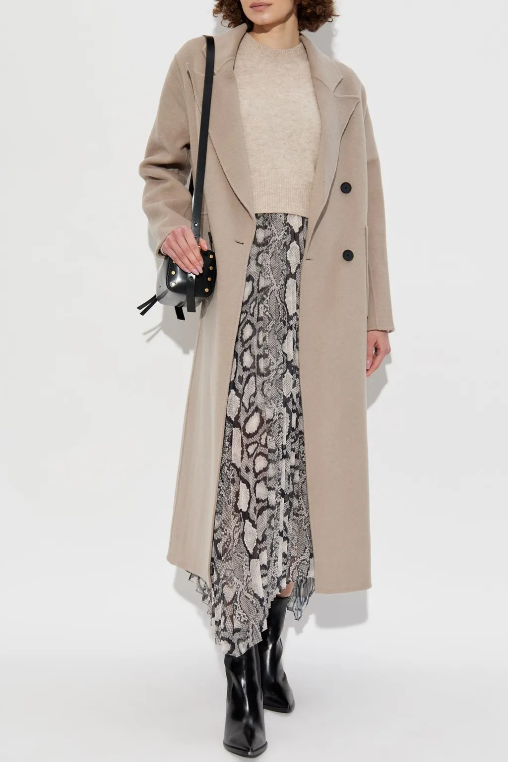 Classic Double-Breasted Coat