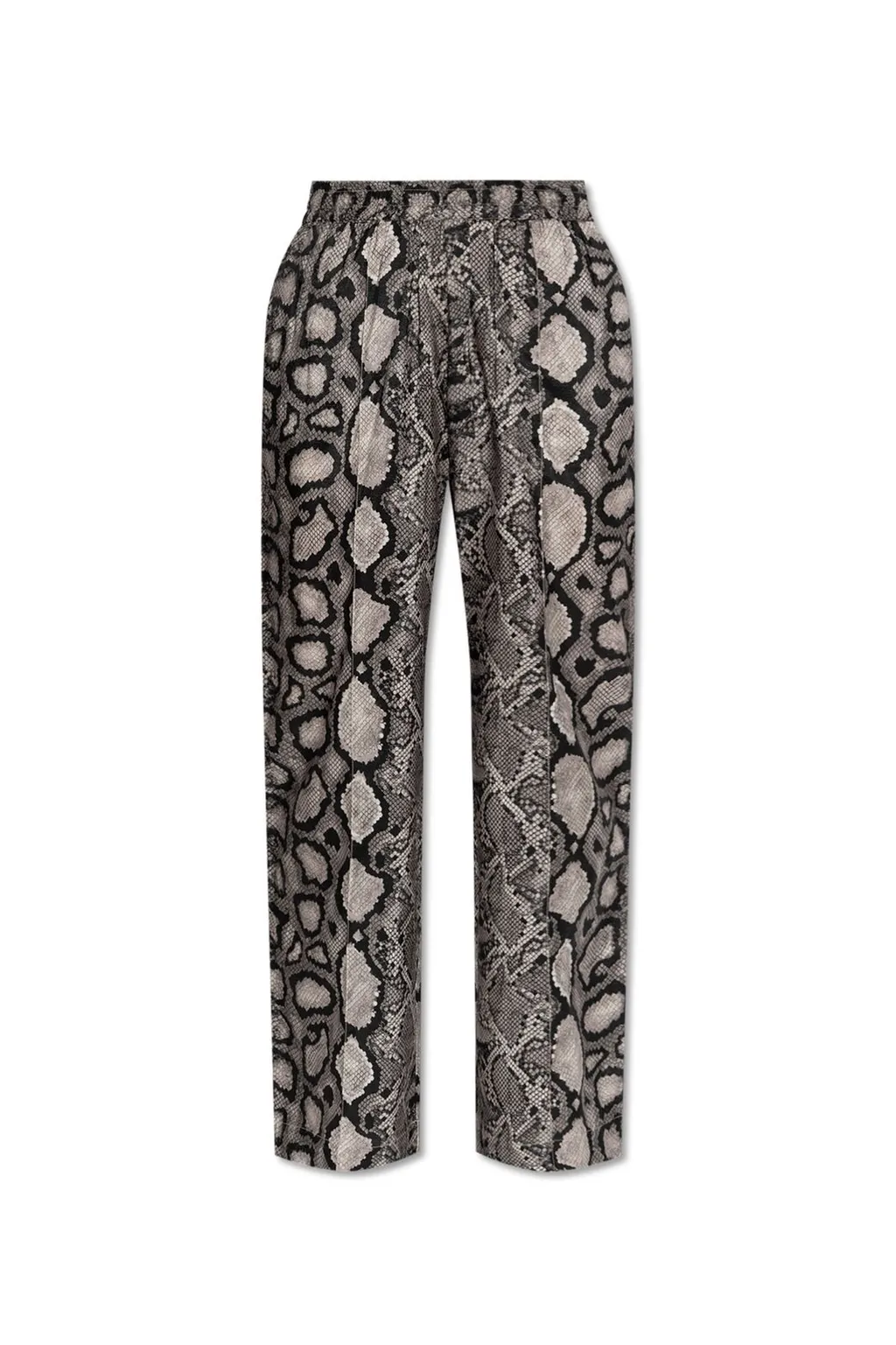 Relaxed Fit Patterned Pants