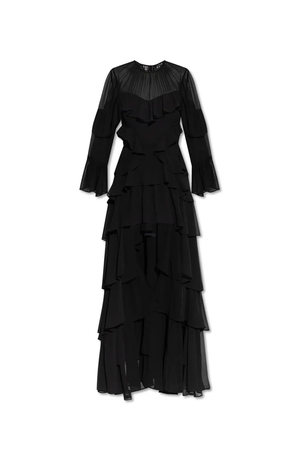 Ruffled Tiered Maxi Dress