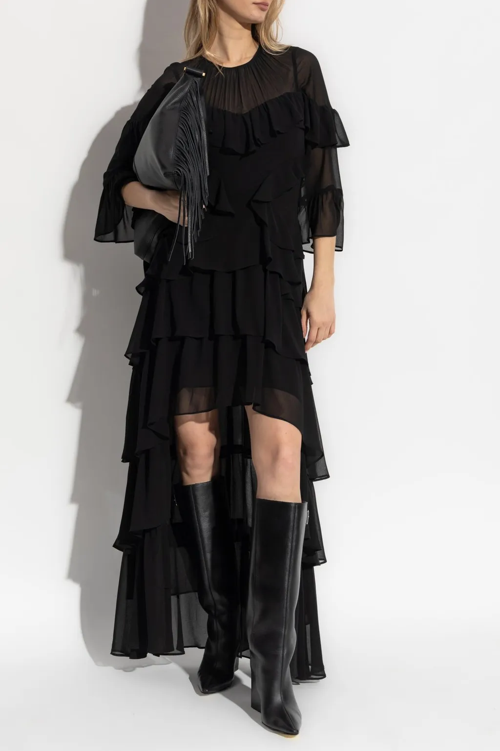 Ruffled Tiered Maxi Dress