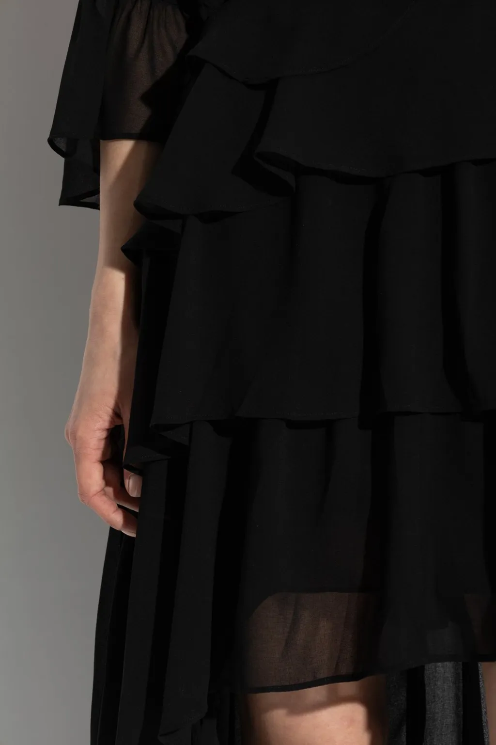 Ruffled Tiered Maxi Dress