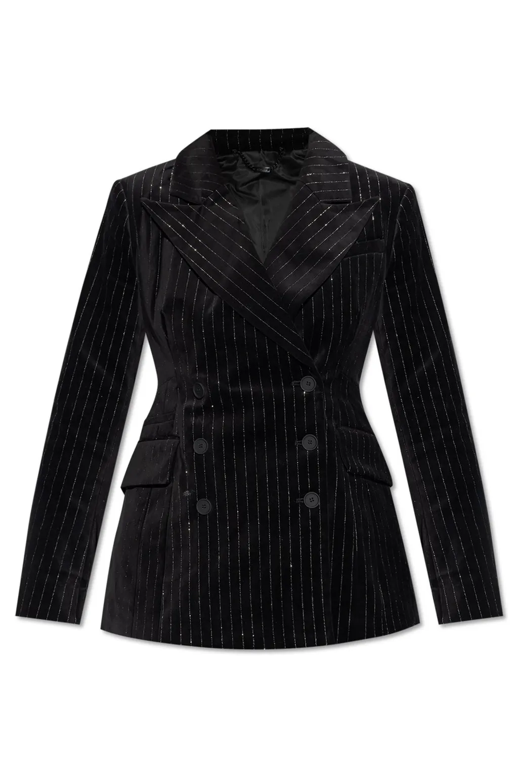 Tailored Pinstripe Blazer Jacket